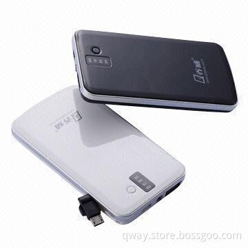 Thinnest 2900mAh rechargeable universal backup battery/power bank